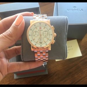 Michele Rose Gold watch!